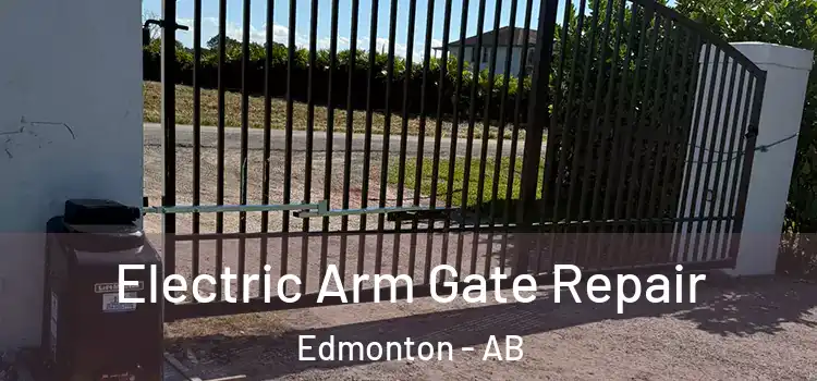 Electric Arm Gate Repair Edmonton - AB
