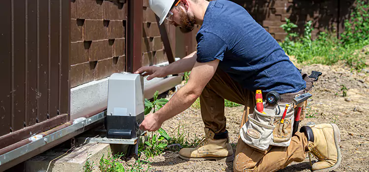 Electric Driveway Gate Installation Edmonton